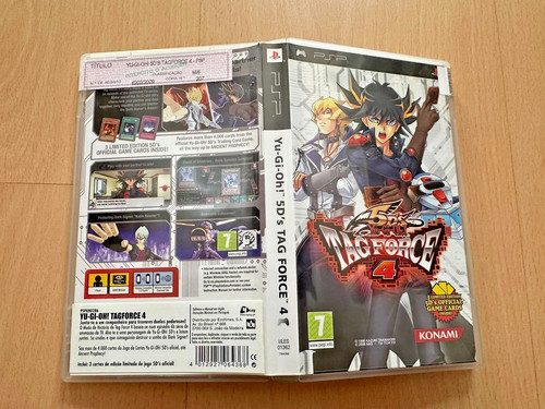 Tag force 4 - yu-gi-oh,